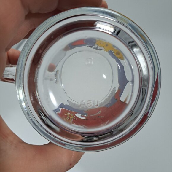 McDonalds Garfield Glass Mug Coffee Cup 1978 Cartoon By Jim Davis Cat Design - Picture 13 of 13